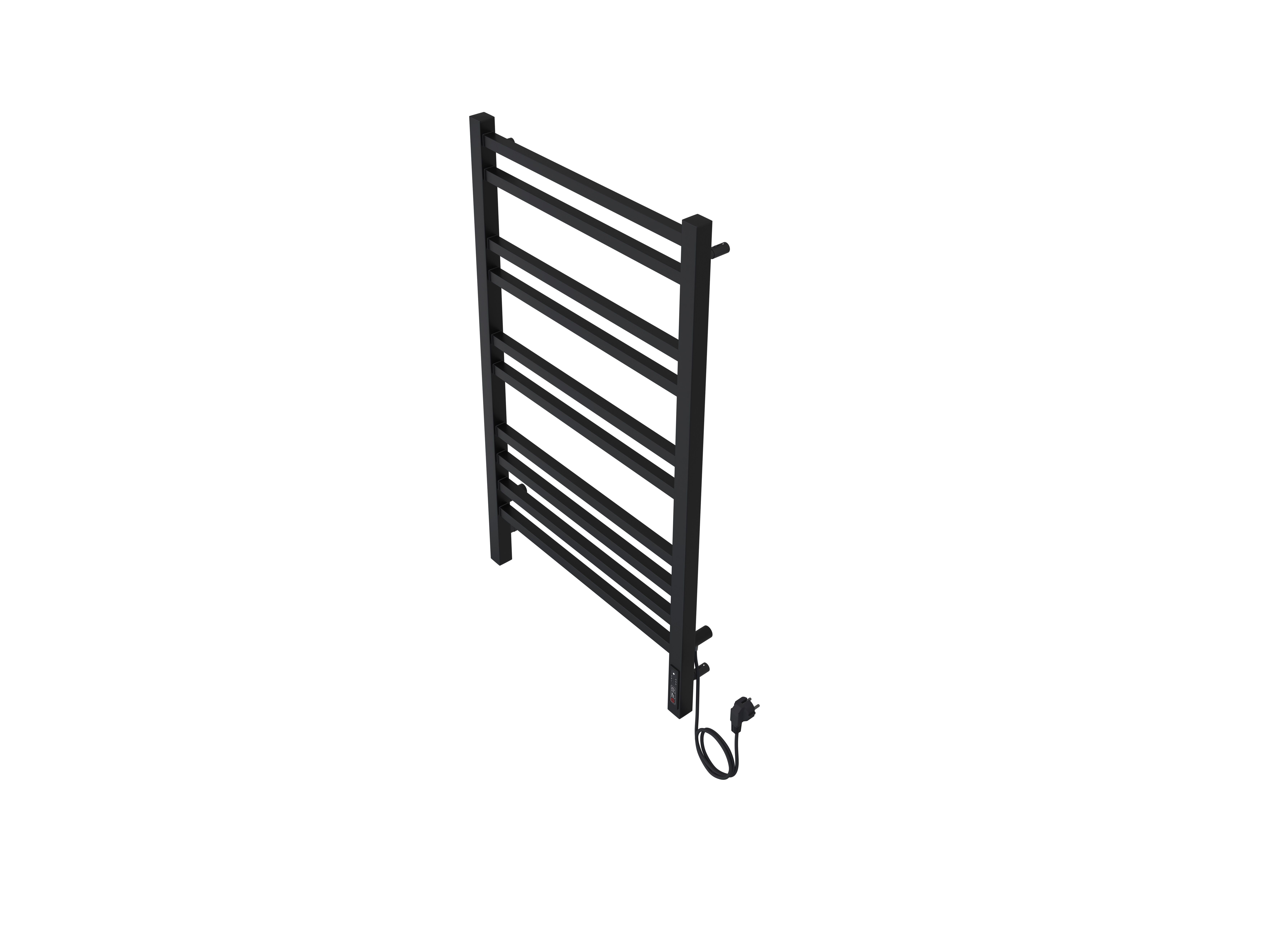 Полотенцесушитель электрический Aquatek (Акватек) Альтаир П10 500х900 мм, черный муар, подключение скрытое к сети электропитания / электропровод с вилкой, с терморегулятором и таймером quick touch, нержавеющая сталь AISI 201, гарантия 5 лет Полотенцесушитель электрический Aquatek (Акватек) Альтаир П10 500х900 мм, черный муар, подключение скрытое к сети электропитания / электропровод с вилкой, с терморегулятором и таймером quick touch, нержавеющая сталь AISI 201, гарантия 5 лет