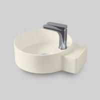 Artceram CARTESIO Раковина накладная 44х36 см, без отверстия под смеситель, цвет: шампань