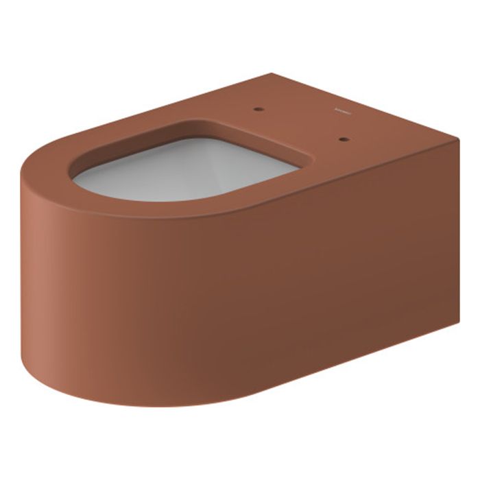 Duravit  Millio Унитаз подвесной  декор &quot;Smooth&quot;  370х570 мм, крепление в компл.,цвет матовая корица
