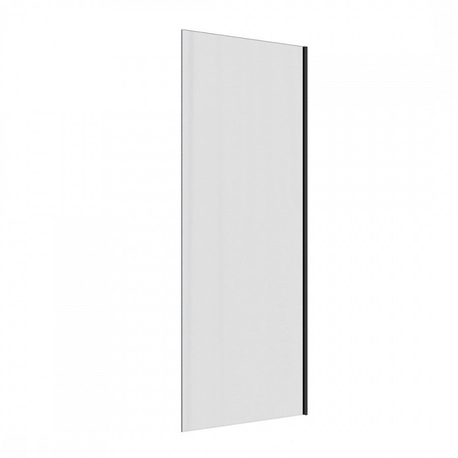 Шторка на ванну 60х140 см Maretti Marta MA41F6014099-560, профиль черный, артикул MA41F6014099-560