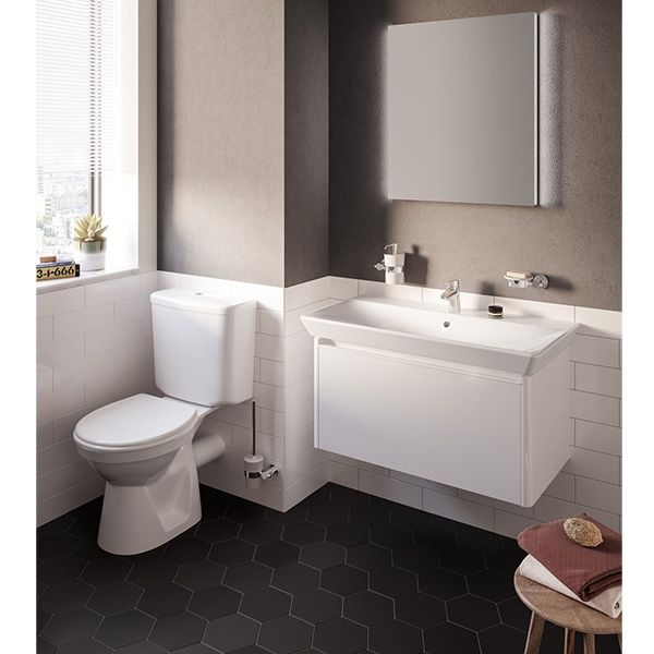 Унитаз компакт Norm Fest 9780B099-7208 с бачком и сиденьем