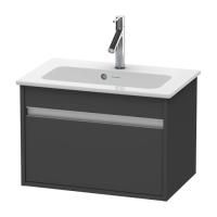 Duravit Ketho База под раковину  410x600x385, 1 выдв. ящик, цвет Графит  матовый