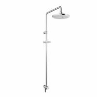 TOTO SHOWERS Душевая стойка без смесителя, открытый монтаж, 220x584x1190мм, Comfort Wave, Warm Spa, цвет: хром (без шланга и ручного душа)