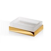 Decor Walther Corner STS Мыльница настольная, стекло сатинированное, цвет: золото