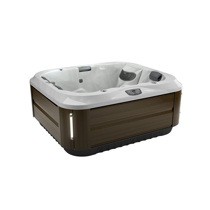 JACUZZI J315 Минибассейн 1930х1680х810 мм., отдельностоящий, без стерео-системы, панели Modern Hardwood, цвет Platinum
