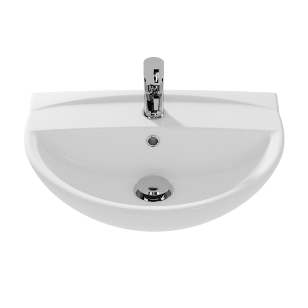 Раковина подвесная MITO RED 55 1 отв. (S-UM-MIR55/1-w)