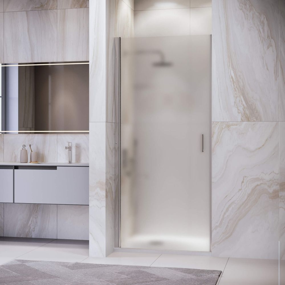 Душевая дверь RGW LE-003 (Матовое-Сатинат, 900)