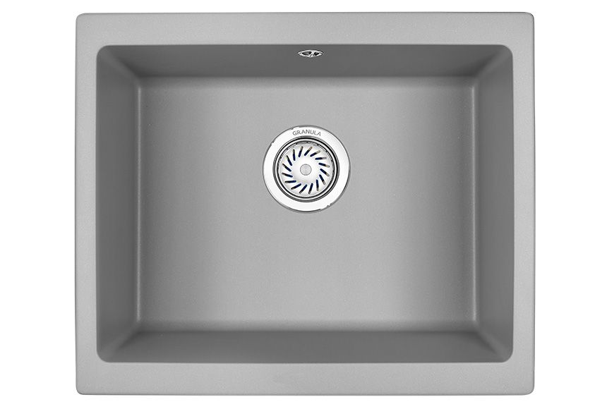 Кухонная мойка Granula 5551, АЛЮМИНИУМ, артикул 5551, АЛЮМИНИУМ