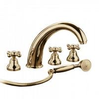 Bongio Axel Смеситель для ванны, цвет золото