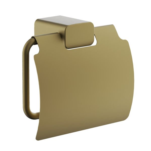 Держатель для туалетной бумаги BELZ B90803, брашированное золото