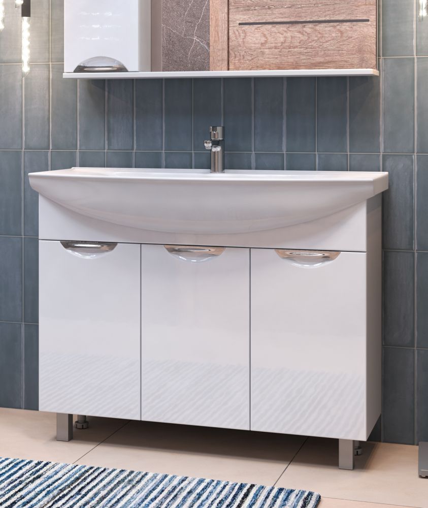 Тумба под раковину напольная VIGO Callao tn.CAL.STI.100.3D, 105 см, артикул tn.CAL.STI.100.3D