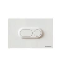 Клавиша смыва, Artceram, Atelier, для унитаза, ширина, мм-245, глубина, мм-15, высота, мм-163, тип смыва-двойной, тип управления-механический, материал-ABS пластик, цвет-белый