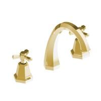 Stella Eccelsa Смеситель на борт ванны на 3 отверстия 3255, цвет: золото 24К