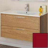 Тумба с раковиной SanVit Мэри-2 75 kmery752 в цвете Ral подвесная Красный глянец Тумба с раковиной SanVit Мэри-2 75 kmery752 в цвете Ral подвесная Красный глянец