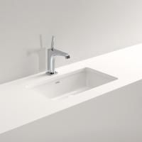 VITAGE milldue edition PANAMA 47 Раковина 580х350х152 мм., встраиваемая снизу, без отверстий для смесителя, керамика, цвет белый глянцевый