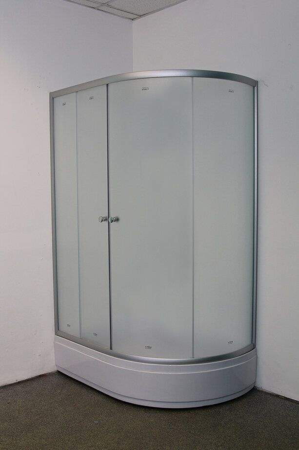 Уголок ZFM1201L душевой PARLY с поддоном (120х80х195)