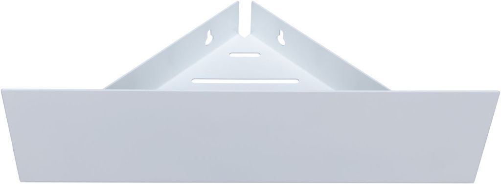 Полка Aquanet Магнум Н 28x28 белая матовая, угловая Полка Aquanet Магнум Н 28x28 белая матовая, угловая