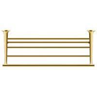 Duravit Starck T Полочка для полотенец 610x232мм настенная, цвет: Gold Polished