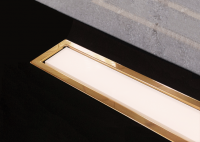 Линейный трап PESTAN Confluo Premium Line Gold With White Glass Линейный трап PESTAN Confluo Premium Line Gold With White Glass