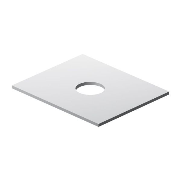 M8FST0601WG Func Столешница под накладную раковину, для тумбы 60 см, цвет белый глянец