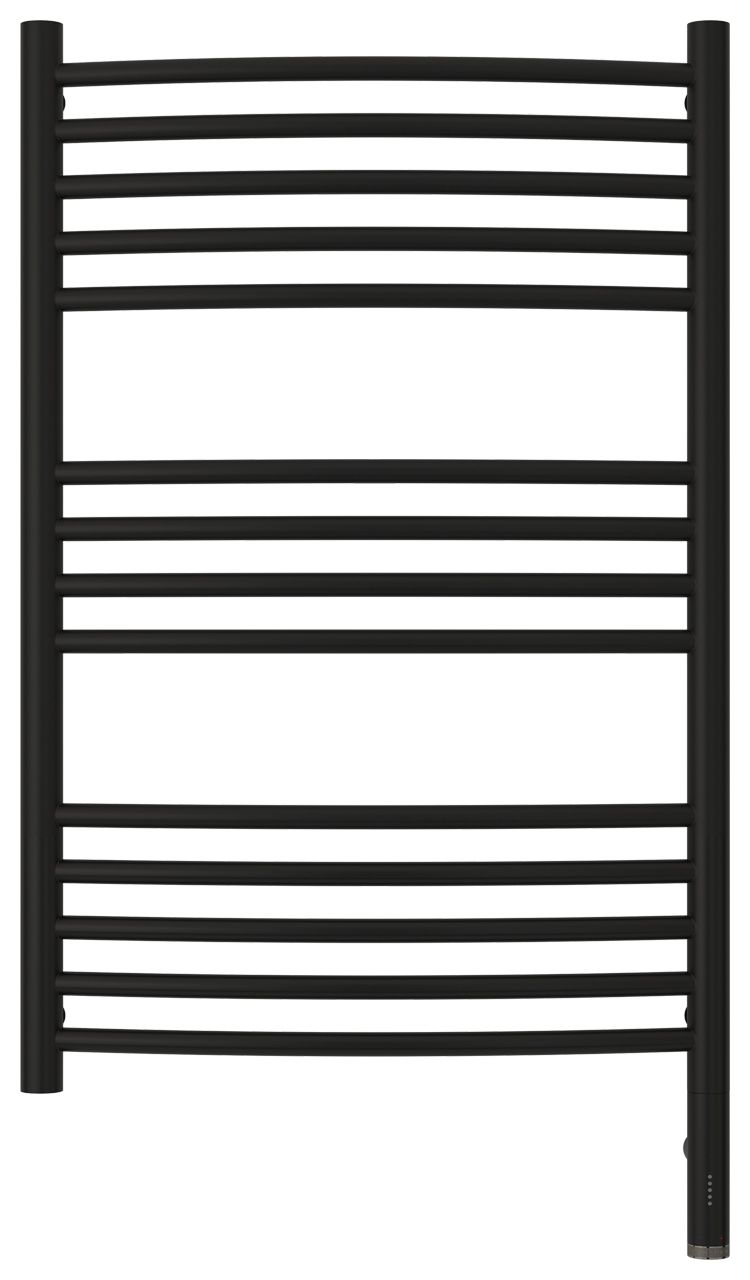 Полотенцесушитель, Сунержа, Богема 3.0, электрический, ширина, мм-532, глубина, мм-103, высота, мм-800, подключение-справа, электрокомплект-МЭМ, мощность, Вт-300, материал-нержавеющая сталь, цвет-черный матовый