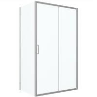 Душевой уголок Bravat Drop 120x80 BS120.3100A профиль Хром стекло прозрачное