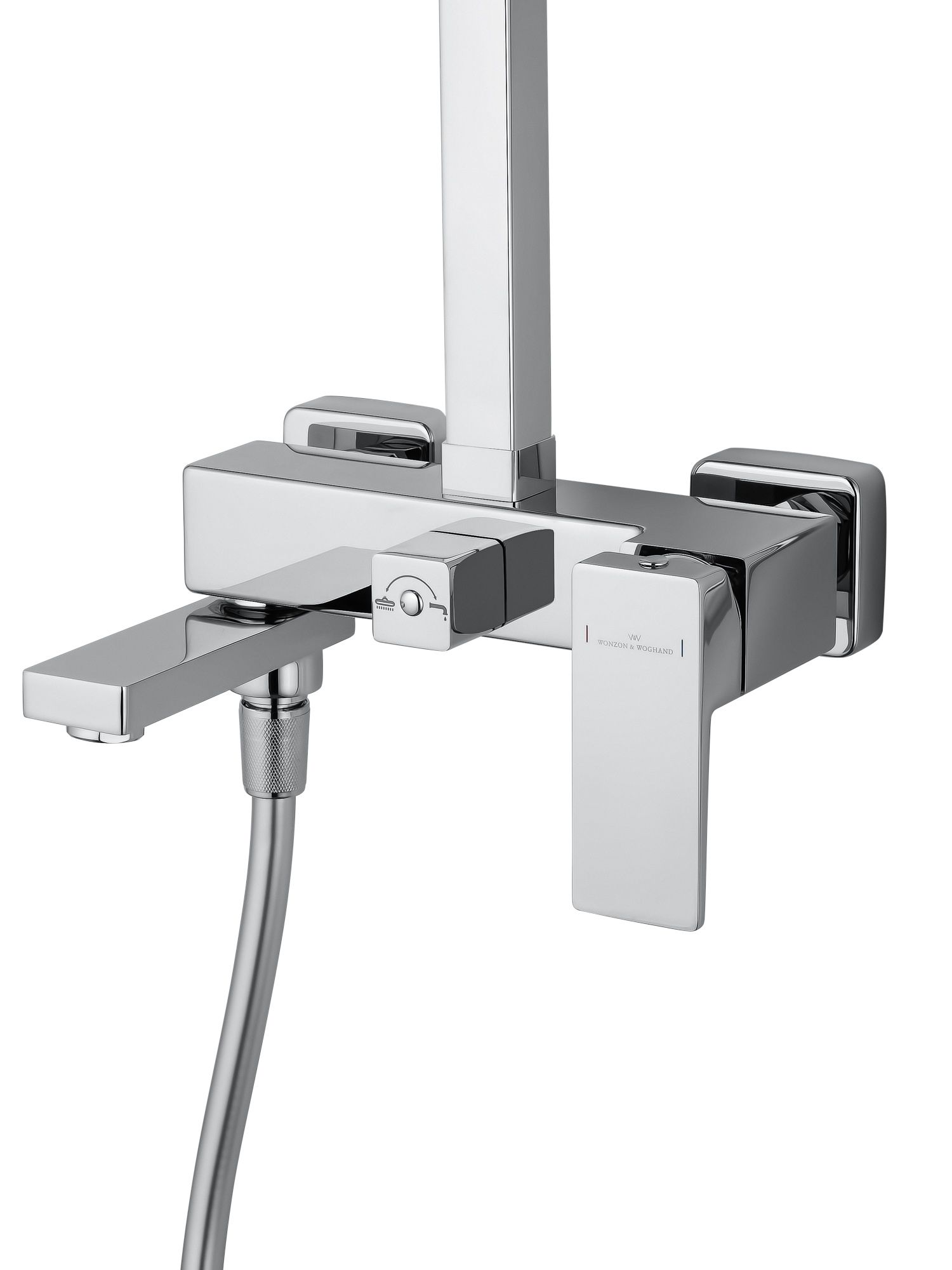 Душевая система WONZON & WOGHAND CUBE, Хром (WW-88739016-CR)