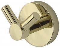 Крючок, Сунержа, ВИКТОРИЯ, одинарный, ширина, мм-50, глубина, мм-43, высота, мм-50, тип установки-настенный, материал-нержавеющая сталь, крепления в комплекте, цвет-шампань