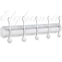 Вешалка для полотенец Elghansa Hermitage HRM-750-White/Chrome Белая Хром