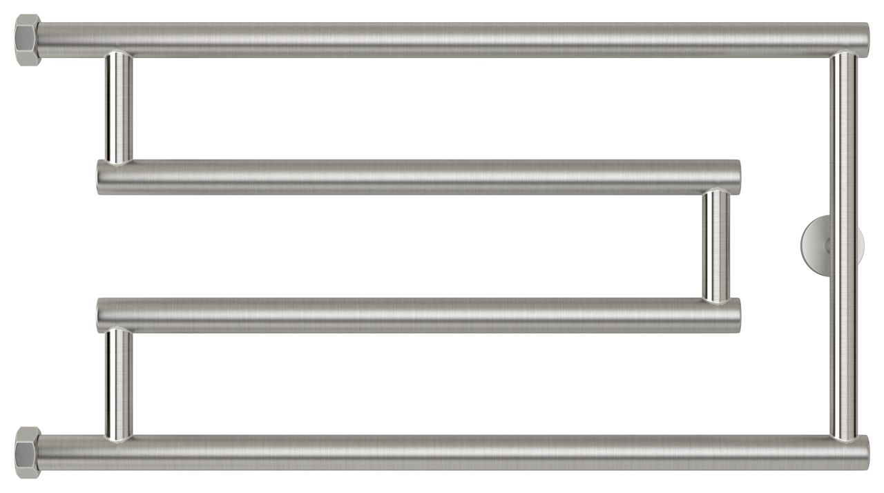 Полотенцесушитель водяной High-Tech model "G+" 320х650 (Сатин)