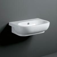 SIMAS E-LINE Раковина 650*480мм с одним намеченным отверстием подвесная, белый