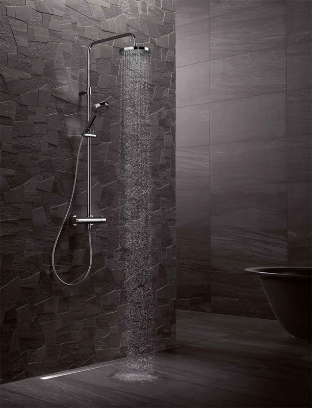 Душевая система Kludi A-Qa Dual Shower System 6609105-00 Хром Душевая система Kludi A-Qa Dual Shower System 6609105-00 Хром