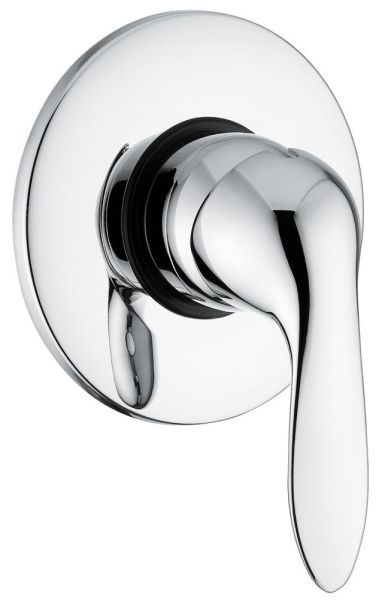 Emmevi Neco, однорычажный встраиваемый смеситель для душа, цвет хром