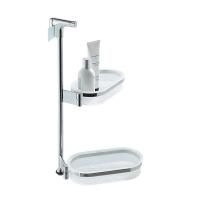 Подвесная стойка Colombo Design Isole pantane B9710.000 Белый, Хром Подвесная стойка Colombo Design Isole pantane B9710.000 Белый, Хром