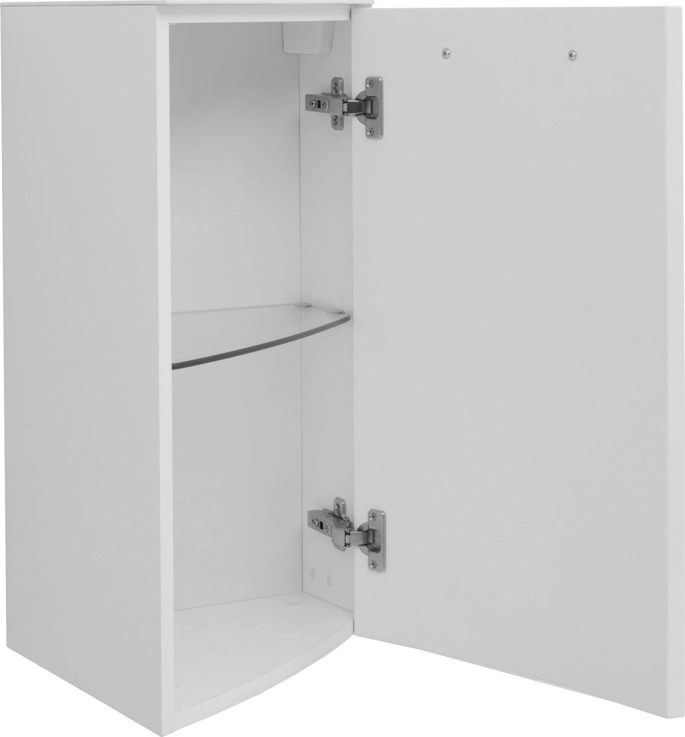 Тумба для ванной без раковины Тока 3 R белая