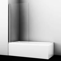 Berkel 48P01-80 Стеклянная шторка на ванну, распашная, одностворчатая