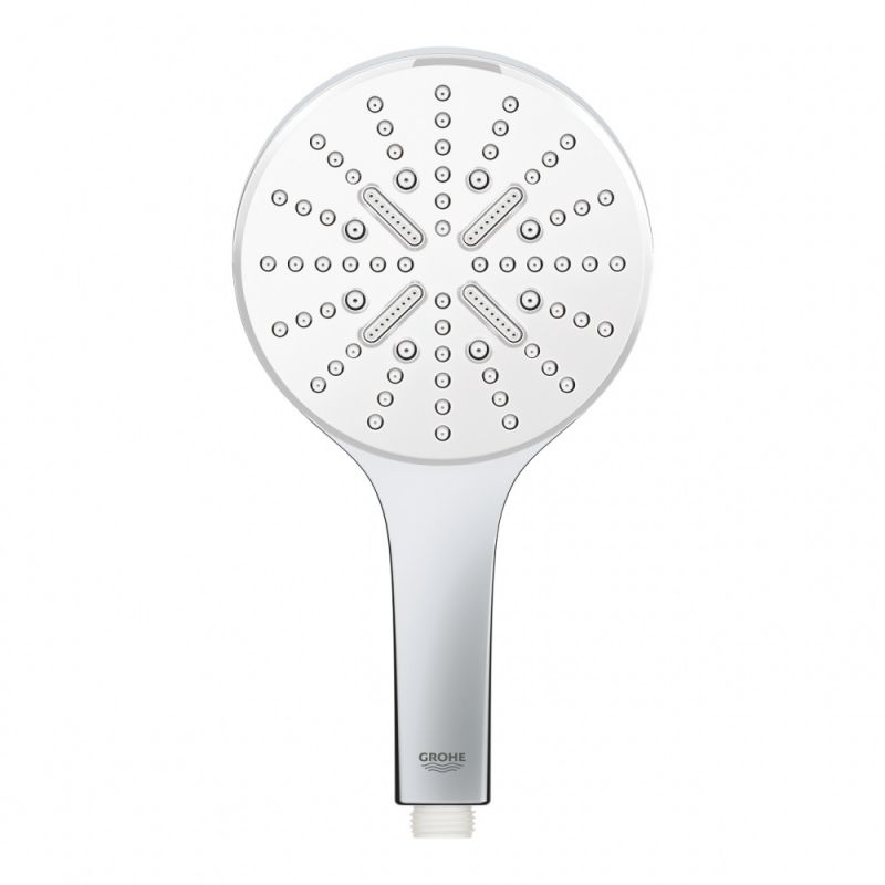 Ручной душ GROHE Rainshower SmartActive 130, 3 вида струй, белая луна (26544LS0) Ручной душ GROHE Rainshower SmartActive 130, 3 вида струй, белая луна (26544LS0)