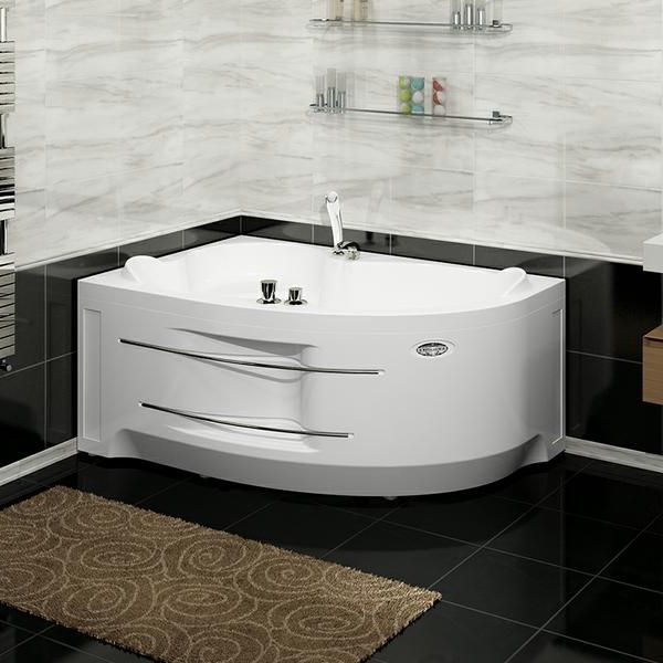 Акриловая ванна Radomir Wachter Ирма 1 169x110 форсунки Белые L с гидромассажем