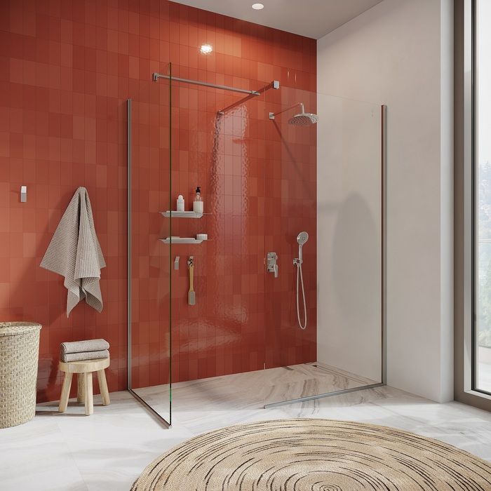 Душевая система скрытого монтажа с тропическим душем и ручным душем, Ray, IDDIS, (RAYSB02i67), артикул RAYSB02i67