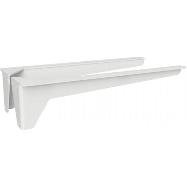 HOTEL Консоль для умывальника 450 мм, белая, максимальная нагрузка 50 кг, 2 шт.