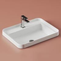 Artceram FUORI SCALA Раковина встраиваемая, 60х45см, c 1 отв под смеситель, без перелива, цвет: белый матовый