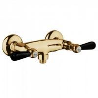 Bongio Mille Nuits Смеситель для душа, цвет золото/черный фарфор