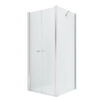 Душевое ограждение NEW TRENDY NEW SOLEO 90x80x195 D-0145A/D-0091B (хром)