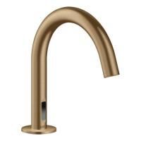 AX Uno эл. Смеситель для раковины, цвет шлифованная бронза