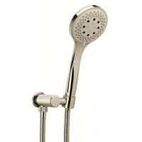 Bongio Душевой комплек с ручной лейкой с гибким шлангом, выводом для душа, цвет Brushed Nicke