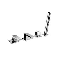 Fantini AR/38 Смеситель на борт ванны, 4 отв, без излива, (без ручек), цвет: хром