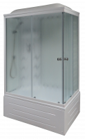 Душевая кабина Royal Bath RB 8100BP3-WC(белое/матовое) левая Душевая кабина Royal Bath RB 8100BP3-WC(белое/матовое) левая
