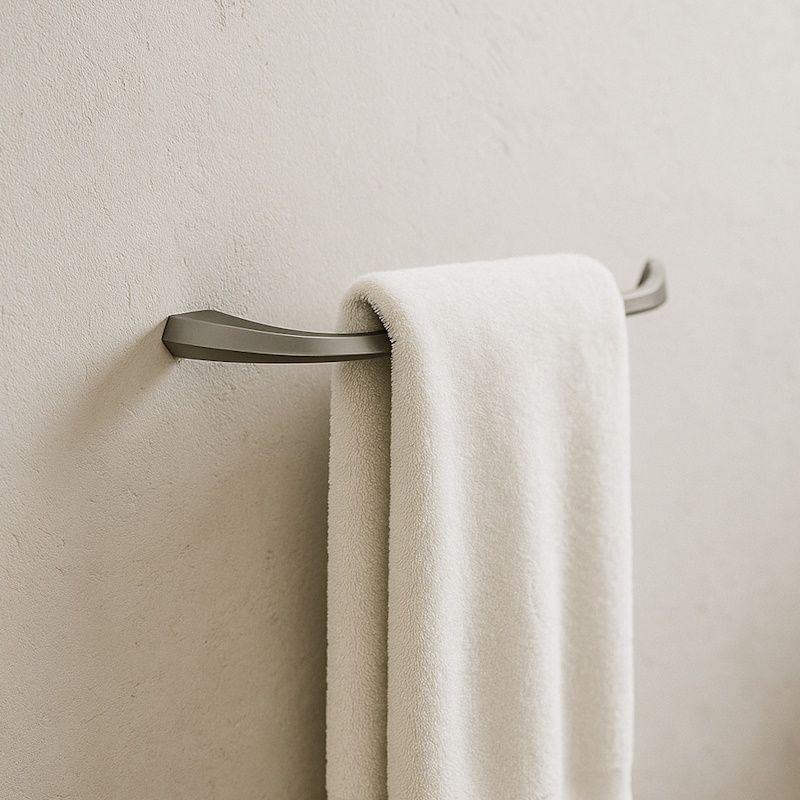 Полотенцедержатель Knotlor TH103GM, оружейная сталь