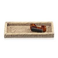 Лоток для расчесок, Decor Walther, BASKET, KS, ширина, мм-235, глубина, мм-115, высота, мм-25, материал-ротанг, цвет-ротанг светлый (Rattan hell)