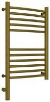 Полотенцесушитель электрический "БОГЕМА 3.0" 600х400 / МЭМ левый (Состаренная бронза)